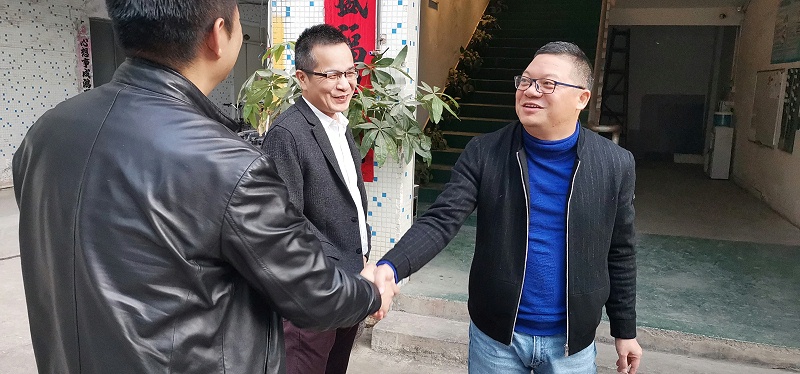 熱烈歡迎深圳市龍崗區高新技術產業協會一行蒞臨金泰瀛進行參觀指導